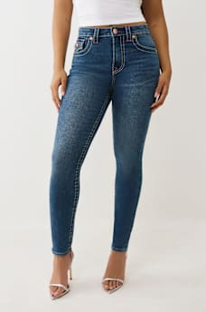 HALLE HIGH RISE BIG T SUPER SKINNY JEAN, image 2