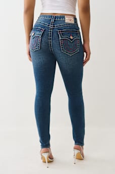 HALLE HIGH RISE BIG T SUPER SKINNY JEAN, image 5