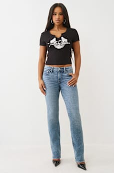 BILLIE MID RISE STRAIGHT JEAN, image 2