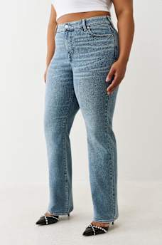 PLUS BILLIE MID RISE STRAIGHT JEAN, image 3