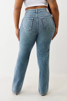 PLUS BILLIE MID RISE STRAIGHT JEAN, image 4