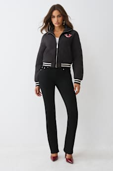 HORSESHOE QUILTED BOMBER JACKET, image 3