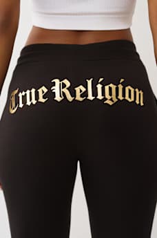 GOTHIC LOGO FLARE SWEATPANT, image 1