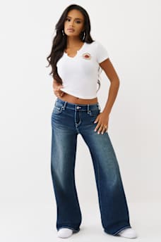 ROSE NOTCH BABY TEE, image 3