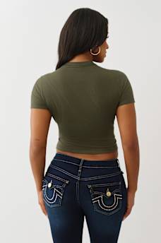 TIGER GRAPHIC BABY TEE, image 5