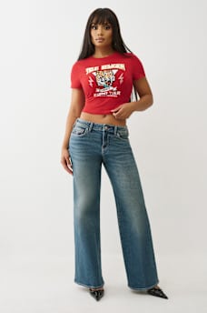 TIGER GRAPHIC BABY TEE, image 3