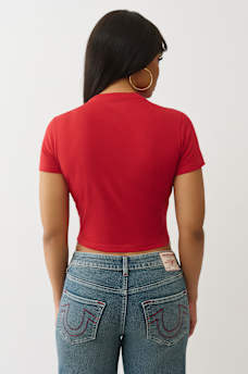 TIGER GRAPHIC BABY TEE, image 5