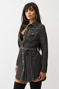 WESTERN SHIRT DRESS, image 3