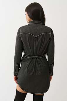 WESTERN SHIRT DRESS, image 4