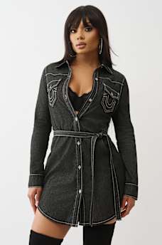 WESTERN SHIRT DRESS, image 1