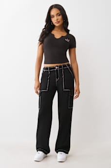 WARPED HORSESHOE CARGO PANT, image 3