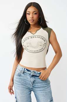 HORSESHOE ROSE BABY TEE, image 2