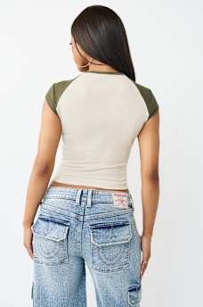 HORSESHOE ROSE BABY TEE, image 5