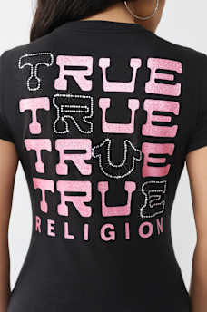 CLASSIC GLITTER TEE, image 1