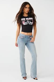 WESTERN LOGO RIBBED BABY TEE, image 3