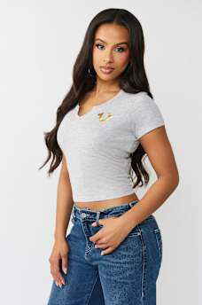 TIGER LOGO RELAXED SHRUNKEN TEE, image 4