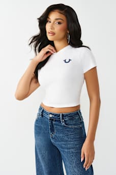 CAMISETA RELAJADA RECORTADA CON BUDDHA, image 4