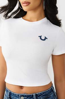 CAMISETA RELAJADA RECORTADA CON BUDDHA, image 5