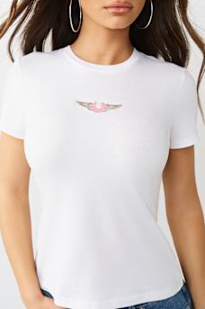 CAMISETA CON HERRADURA Y ALAS, image 6