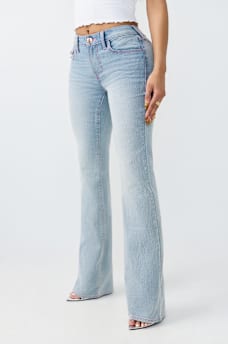 BECCA MID RISE MULTI-STITCH FLAP BOOTCUT JEAN, image 4