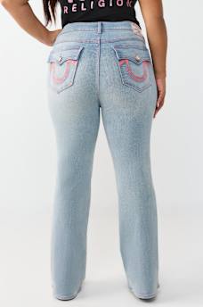 PLUS BECCA MID RISE MULTI-STITCH FLAP BOOTCUT JEAN, image 5