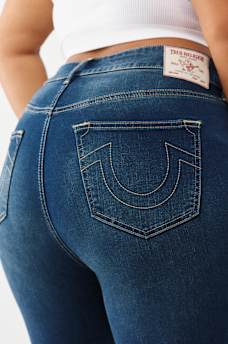 PLUS BILLIE MID RISE STRAIGHT JEAN, image 2