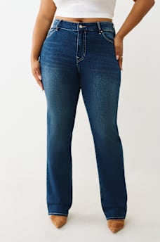 PLUS BILLIE MID RISE STRAIGHT JEAN, image 1