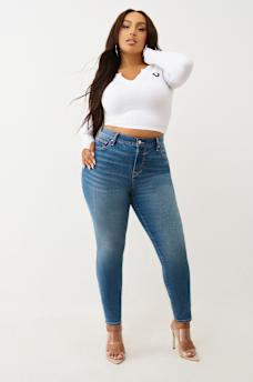 PLUS JENNIE MID RISE CURVY SKINNY JEAN, image 3