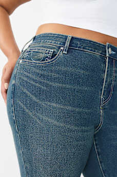 PLUS JENNIE MID RISE CURVY SKINNY JEAN, image 5