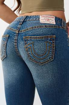 JENNIE MID RISE BIG T CURVY SKINNY JEAN, image 1