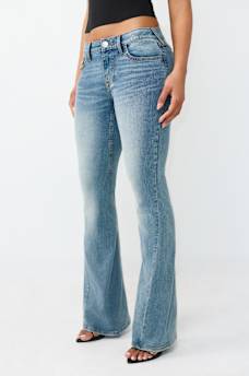 JOEY MID RISE FLAP FLARE JEAN, image 3