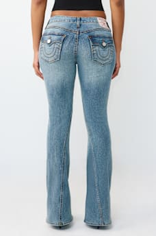 JOEY MID RISE FLAP FLARE JEAN, image 4