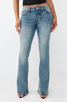 JOEY MID RISE FLAP FLARE JEAN, image 1