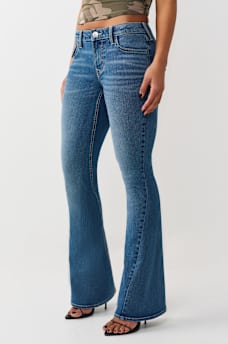 JOEY MID RISE FLAP FLARE JEAN, image 3