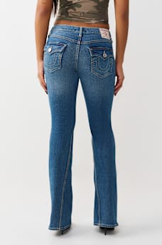 JOEY MID RISE FLAP FLARE JEAN, image 4