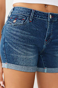 SHORTS JAYDE DE TIRO MEDIO CON SOLAPA, image 6