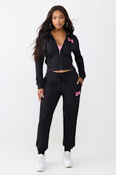 BUDDHA SHRUNKEN ZIP HOODIE