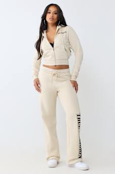 TIGER SHRUNKEN ZIP HOODIE
