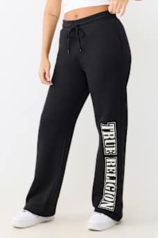 LOGO STRAIGHT LEG SWEATPANT