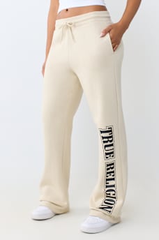 LOGO STRAIGHT LEG SWEATPANT