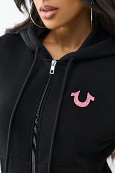 GLITTER BUDDHA CLASSIC ZIP HOODIE, image 5