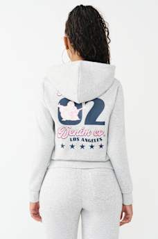 GLITTER BUDDHA CLASSIC ZIP HOODIE, image 6
