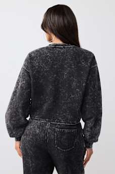 WASHED CREWNECK PULLOVER, image 5