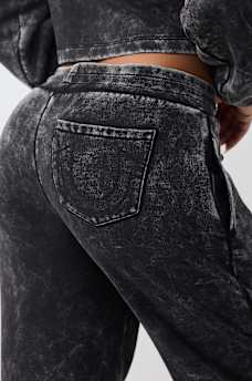 WASHED STRAIGHT LEG SWEATPANT, image 7