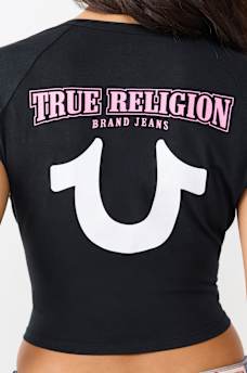 HORSESHOE V-NOTCH TEE
