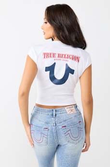 HORSESHOE V-NOTCH TEE