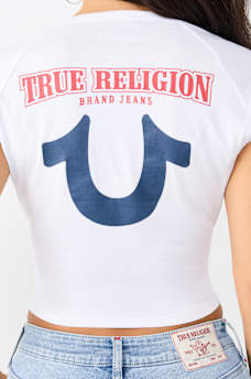 HORSESHOE V-NOTCH TEE