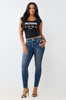 SCOOP NECK BABY TEE