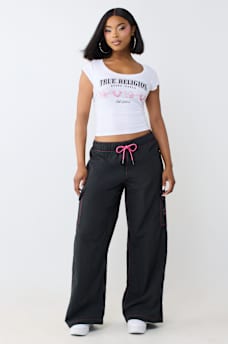 SCOOP NECK BABY TEE