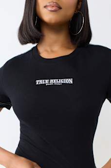 CRYSTAL TIGER RELAXED SHRUNKEN TEE